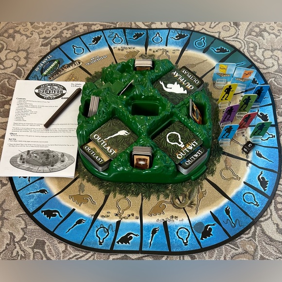 Survivor Board Game from 2000. Outwit, Outplay, Outlast - Picture 3 of 9